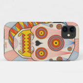 kosmische schedel Case-Mate iPhone case (Achterkant (horizontaal))