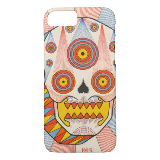 kosmische schedel Case-Mate iPhone case (Achterkant)