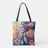 kosmische schoonheid tote bag (Achterkant)
