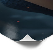 Kosmische schouderblik perfect poster (Hoek)