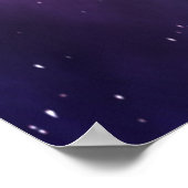 Kosmische Sentinel: Meerkat onder de volle maan Poster (Hoek)