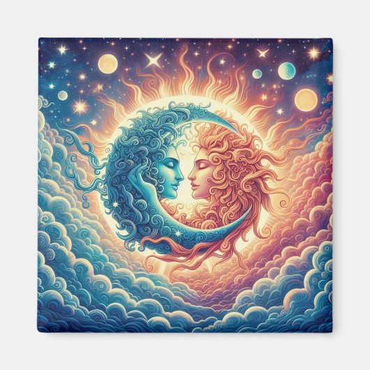 Kosmische sereniteit magneet (Voorkant)