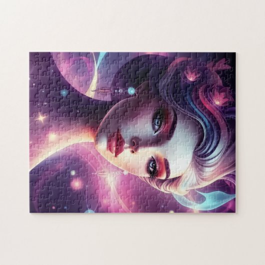 Kosmische Siren's Gaze Legpuzzel (Horizontaal)