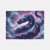 Kosmische Slang Zodiac Galactische Astrologie Fleece Deken (Voorkant (Horizontaal))