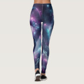 Kosmische Slang Zodiac Galactische Astrologie Leggings (Achterkant)