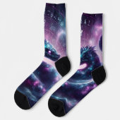 Kosmische Slang Zodiac Galactische Astrologie Sokken (Links)