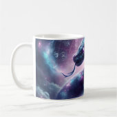 Kosmische Slang Zodiac Galaxy Astrologie Koffiemok (Links)