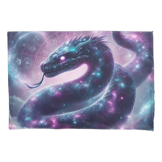 Kosmische Slang Zodiac Stelsel Astrologie Kussensloop (Voorkant)