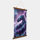 Kosmische Slang Zodiac Sterrenstelsel Astrologie Hangend Wandkleed (Gebogen)