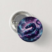 Kosmische Slang Zodiac Sterrenstelsel Astrologie Ronde Button 3,2 Cm (Voorkant /achterkant)
