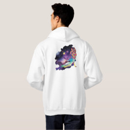Kosmische Slangengodin en Schitterende Ster Hoodie
