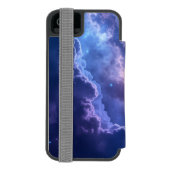 kosmische sluiernevel incipio iPhone portemonnee hoesje (Agenda Achterkant)