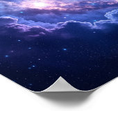 kosmische sluiernevel poster (Hoek)