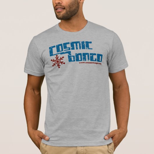 kosmische sneeuwvlok t t-shirt (Voorkant)
