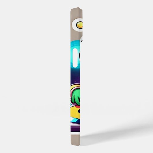 Kosmische Soundwave Party Case-Mate iPhone Case (Achterkant / Rechts)