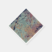 Kosmische spatten servet (Hoek)