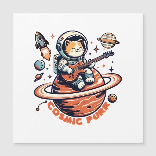 Kosmische Spin - Astro Gitarist Kat (Voorkant)
