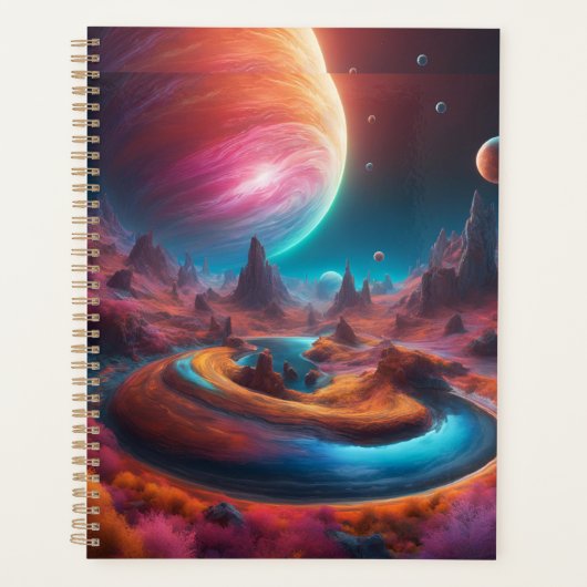 kosmische spiraalplanner planner (Voorkant)