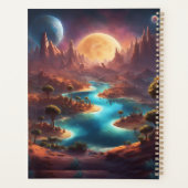 kosmische spiraalplanner planner (Achterkant)