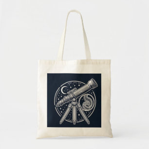Kosmische Stargazer Telescoop Art Tote Bag