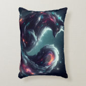 Kosmische Sterrenlicht Vos Geest Fantasie Dier Accent Kussen (Voorkant(Verticaal))