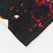 kosmische Sterrennacht Fleece Deken (Hoek)