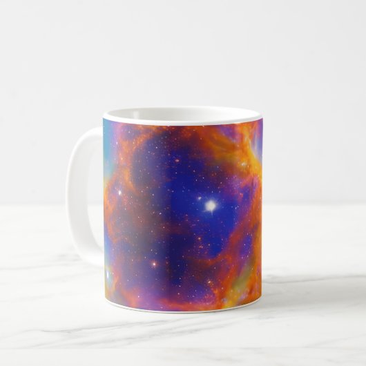 Kosmische Sterrenstelsel Koffiemok (Voorkant links)