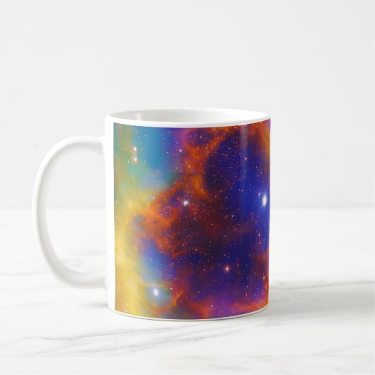 Kosmische Sterrenstelsel Koffiemok (Links)