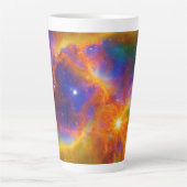 Kosmische Sterrenstelsel Latte Mok (Voorkant)