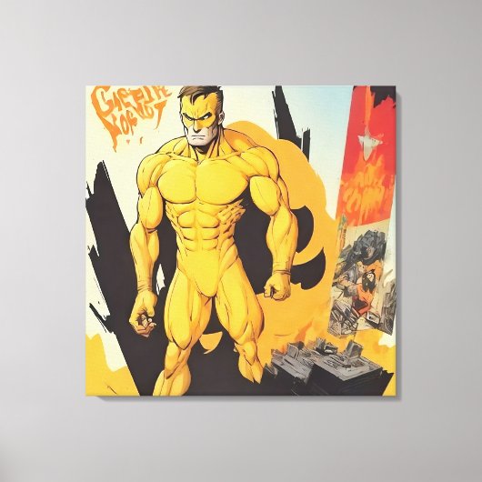 Kosmische stijl muurkunst canvas afdruk (Voorkant)