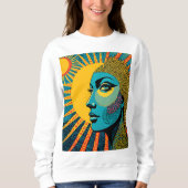 Kosmische straling: Sun Goddess Sweatshirt (Voorkant)