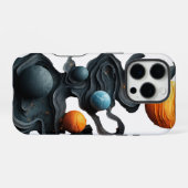 Kosmische Stromen iPhone Hoesje (Achterkant horizontaal)