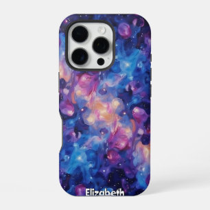 Kosmische Stroom: Planeten en Nevel iPhone 16 Pro Hoesje