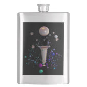 Kosmische Symfonie Klassieke Heup Flask Flacon (Voorkant)