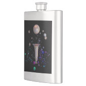 Kosmische Symfonie Klassieke Heup Flask Flacon (Links)