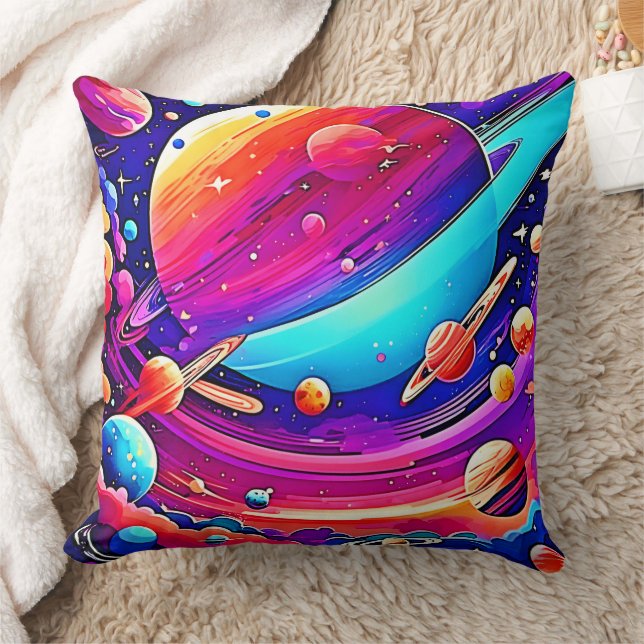 Kosmische symfonie kunstwerk kussen (Deken)