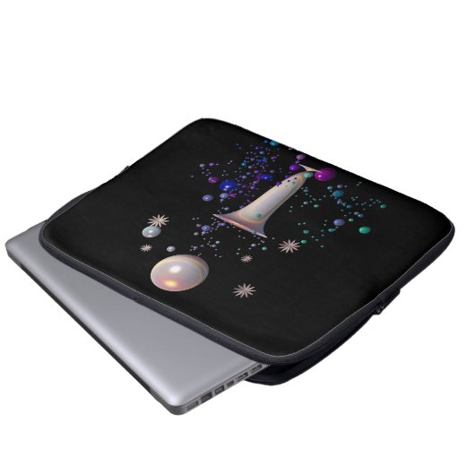 Kosmische Symfonie  Laptop Sleeve (Voorkant onderkant)