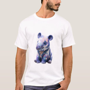 Kosmische Tapir Nevel Mannen T-shirt