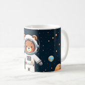 Kosmische Teddy Avontuur Koffiemok (Voorkant rechts)