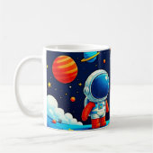 Kosmische Teddy-raket Koffiemok (Links)