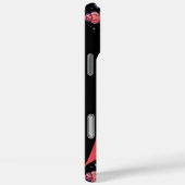 Kosmische Telefoon Zwart Hoesje Ruimte Thema Plane (Achterkant / Rechts)