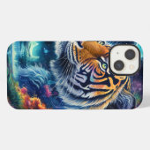 Kosmische Tijger iPhone Hoesje (Achterkant horizontaal)