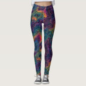 Kosmische Topografie Leggings - Plezier (Voorkant)