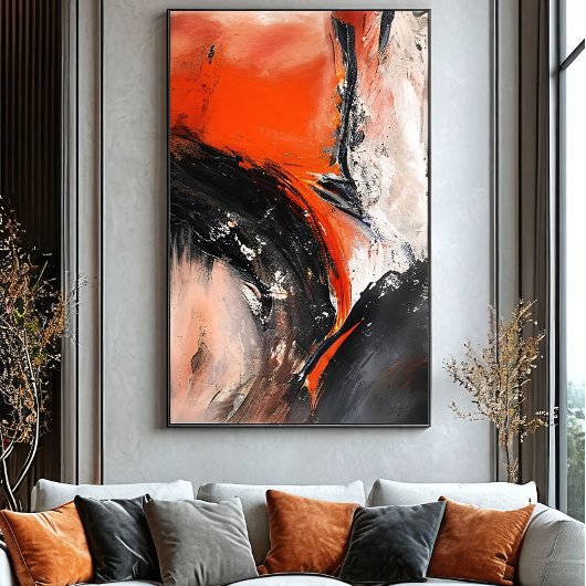 kosmische transfiguratie canvas afdruk
