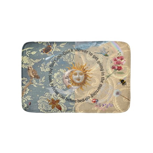 Kosmische Tuin Badmat (Voorkant)