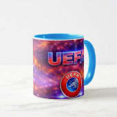 kosmische UEFA-banner Mok (Voorkant rechts)