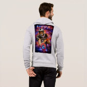 Kosmische UEFA Hoodie (Achterkant volledig)