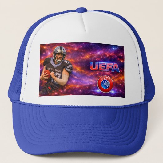 Kosmische UEFA Trucker Pet (Voorkant)