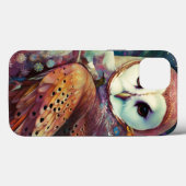 Kosmische Uil Fantasy Kunst Case-Mate iPhone Case (Achterkant (horizontaal))