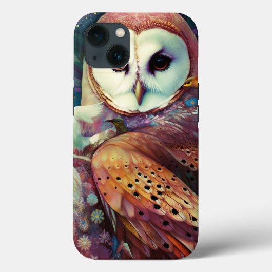 Kosmische Uil Fantasy Kunst Case-Mate iPhone Case (Achterkant)